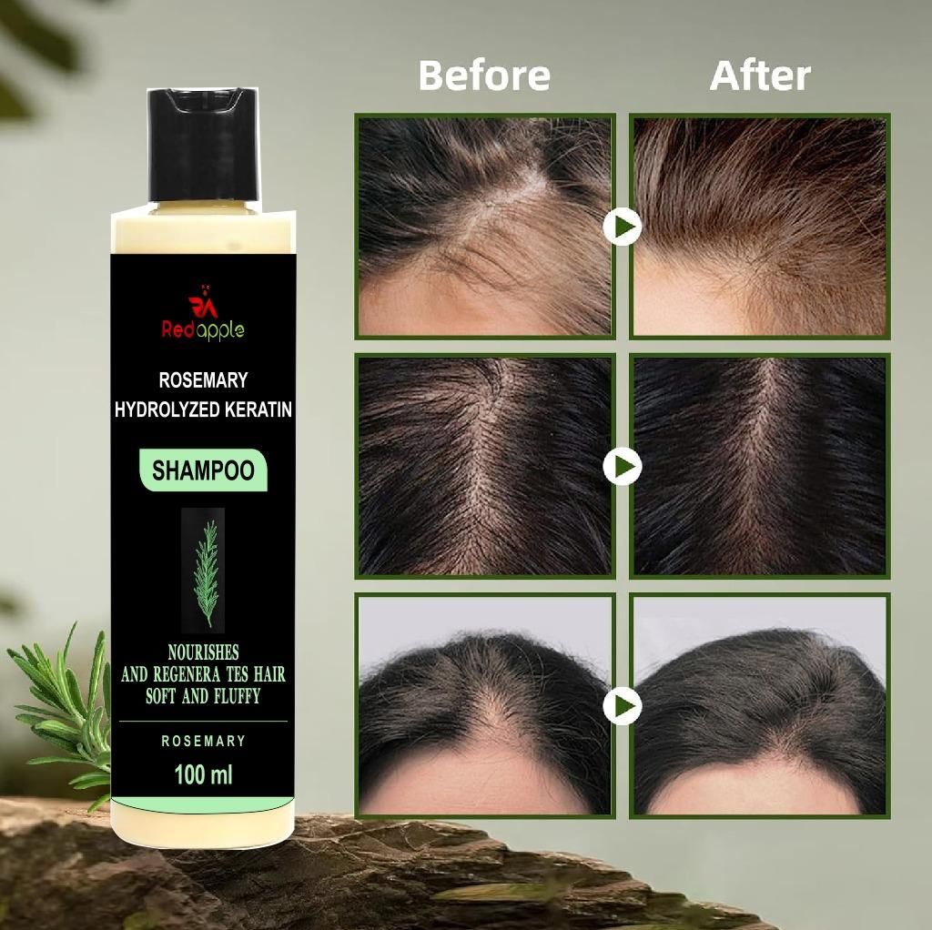 Rosemary Hydrolyzed Keratin Shampoo 100 ml