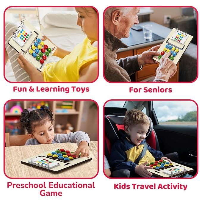 Colour Coder - Kids Montessori Slide Puzzle Game