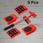 Furniture Lifter Mover Tool Set + Wheel Pads