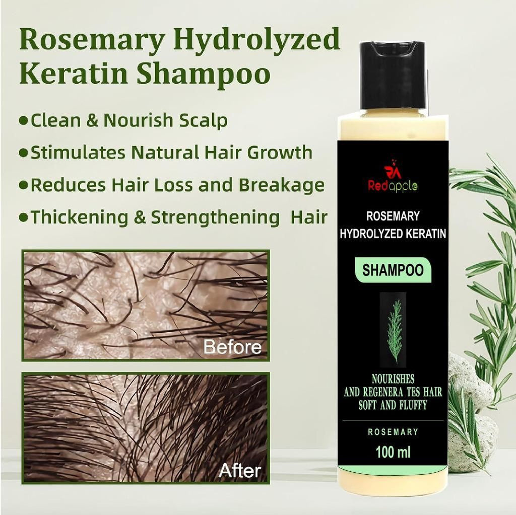Rosemary Hydrolyzed Keratin Shampoo 100 ml